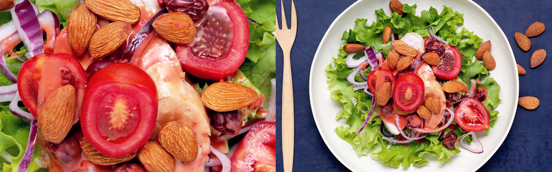 Turkey Breast Salad with Cherry Dressing