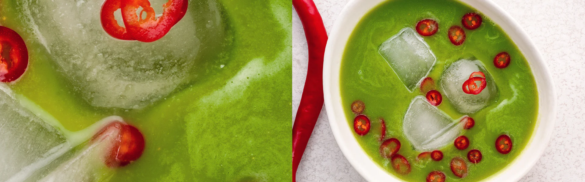 3 Minutes Cold Avocado Soup