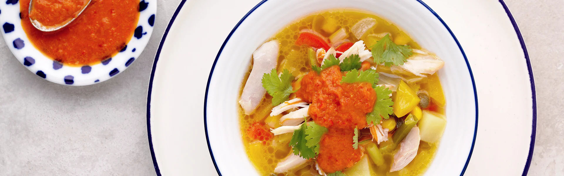 Ajiaco-Suppe