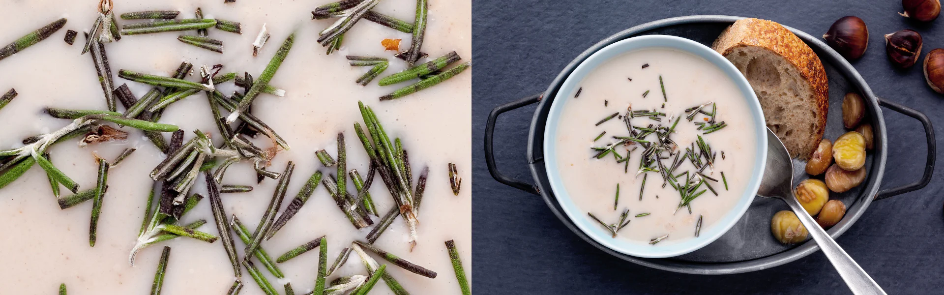 Chestnut Soup with Rice Milk