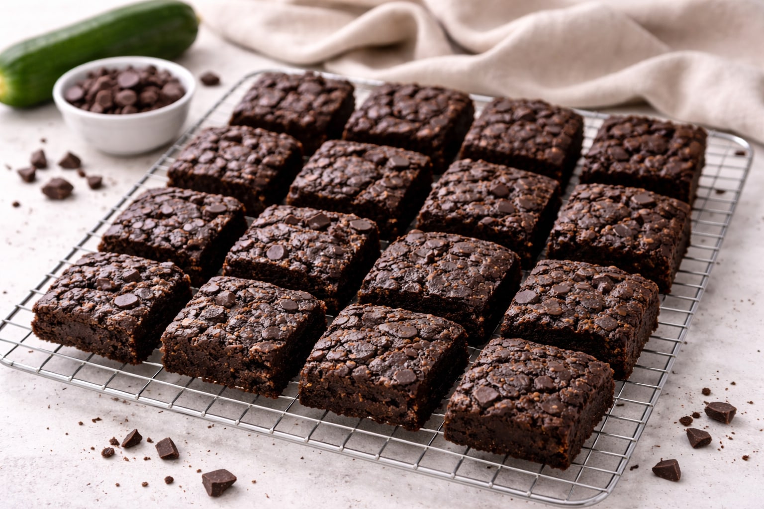 Vegane Zucchini Brownies