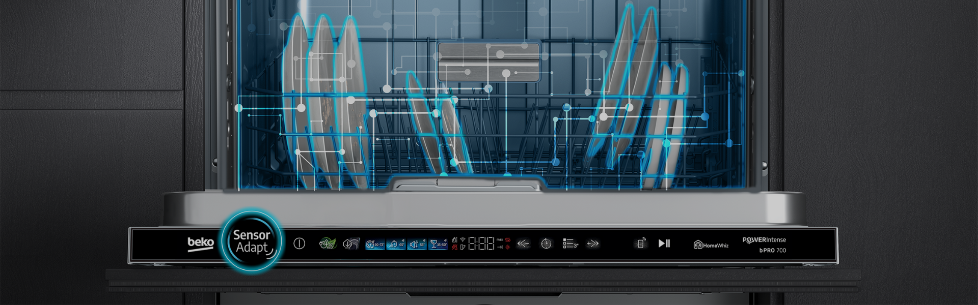 Beko PowerIntense Geschirrspüler: Intelligent & effizient