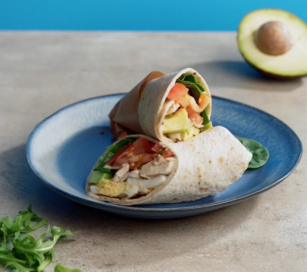 Ricetta Wrap Pollo e Spinaci