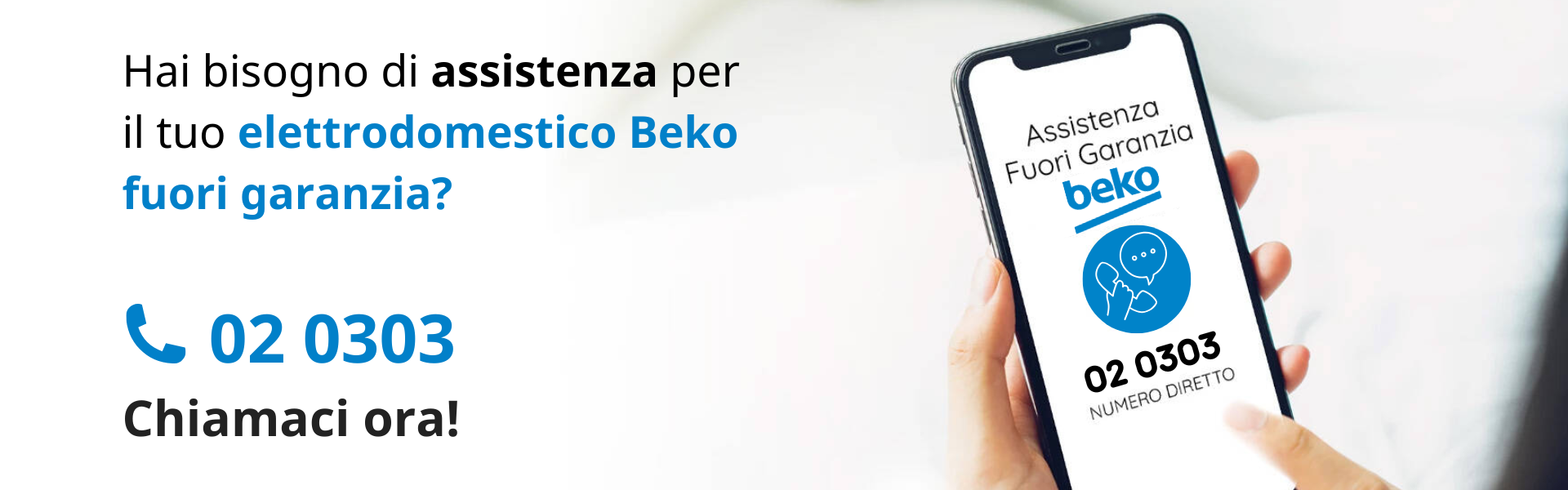 HAI BISOGNO DI ASSISTENZA PER IL TUO ELETTRODOMESTICO BEKO FUORI GARANZIA? - 1