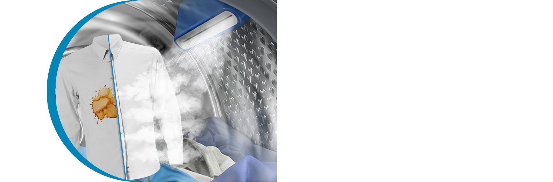 SteamCure Hygiene+ Background