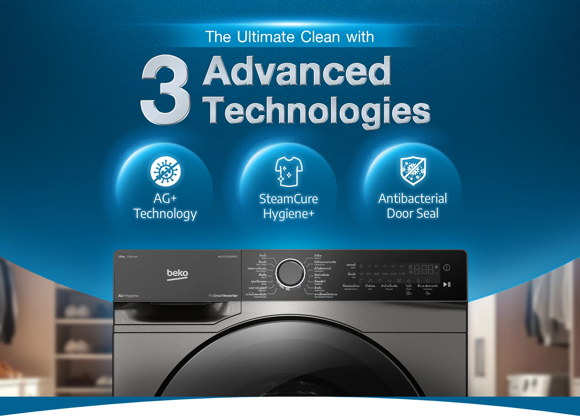 Washing Machine 3 Features