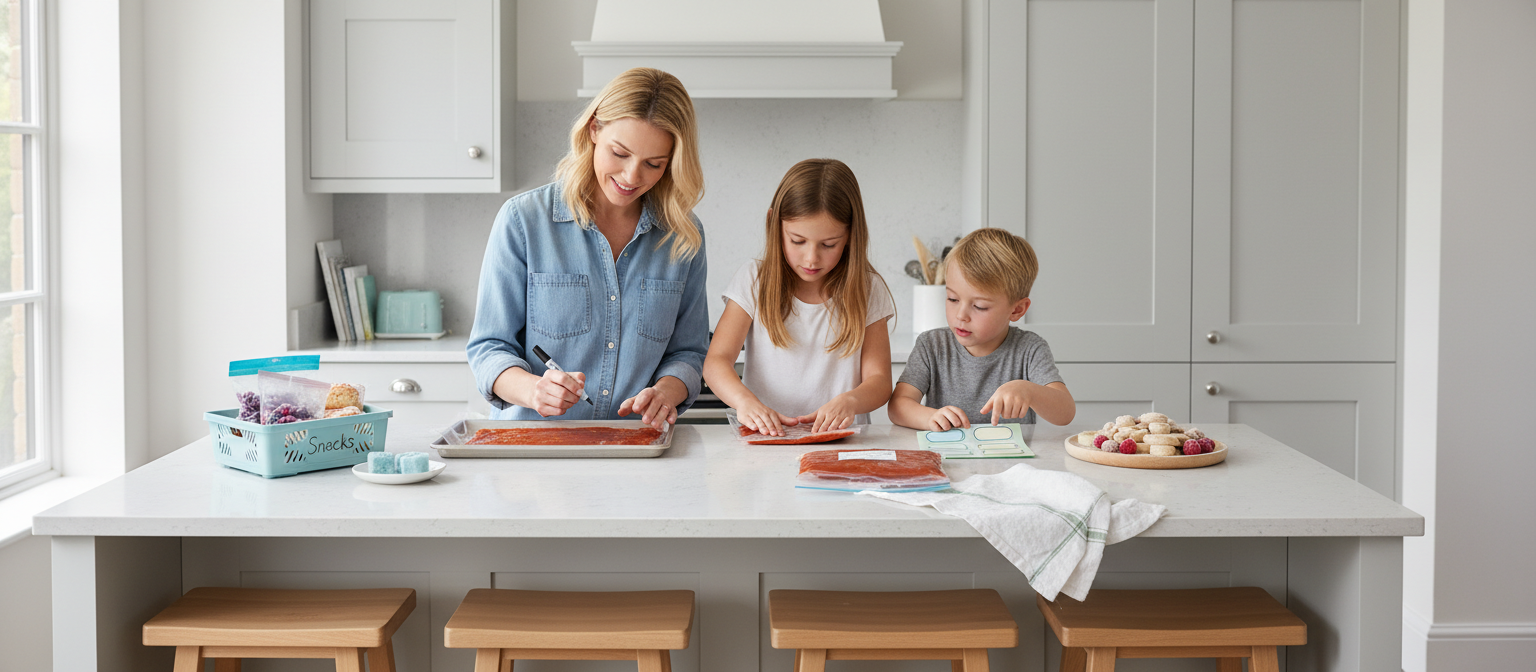 6 conseils pour préparer les repas de vacances scolaires dans le congélateur