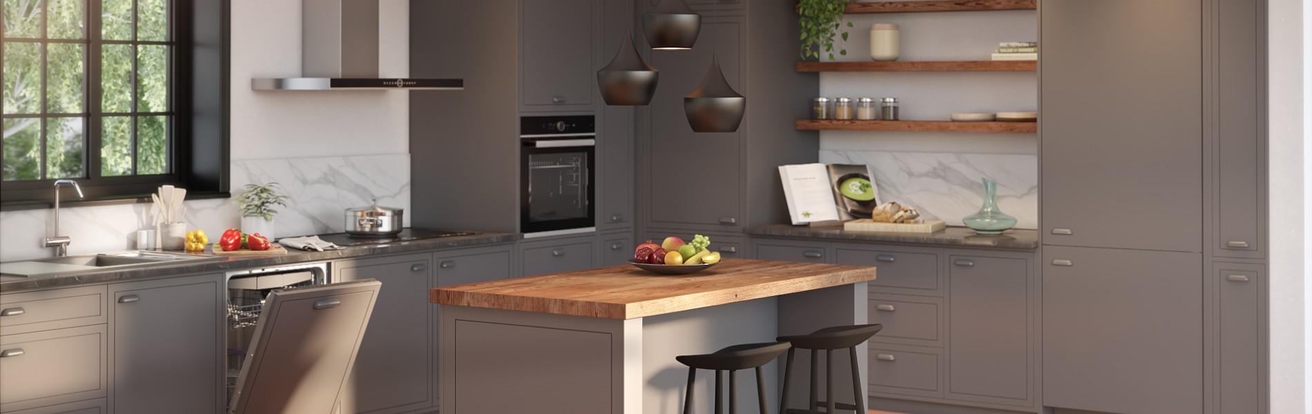 ¿Cocina abierta o cerrada? Pros y contras