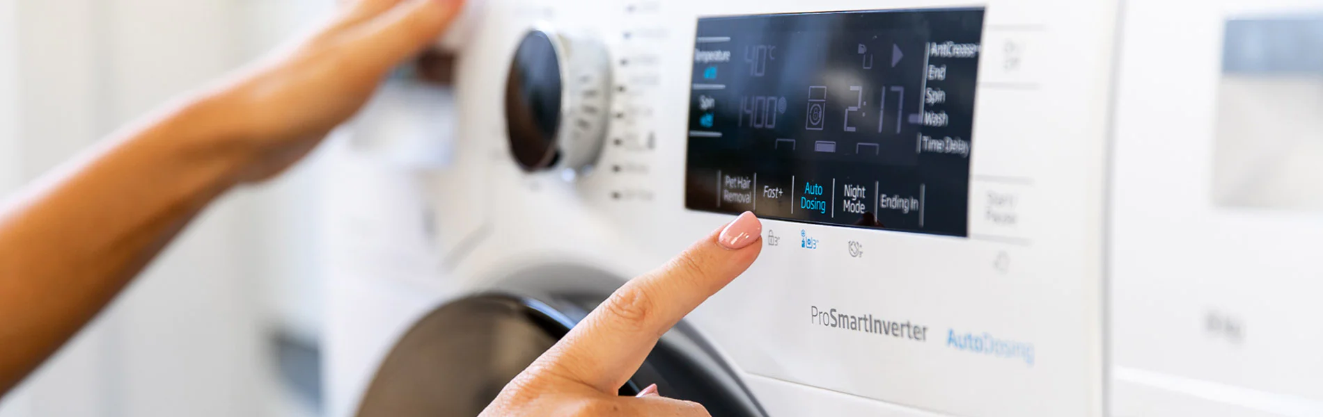 Eficiência energética em máquinas de lavar