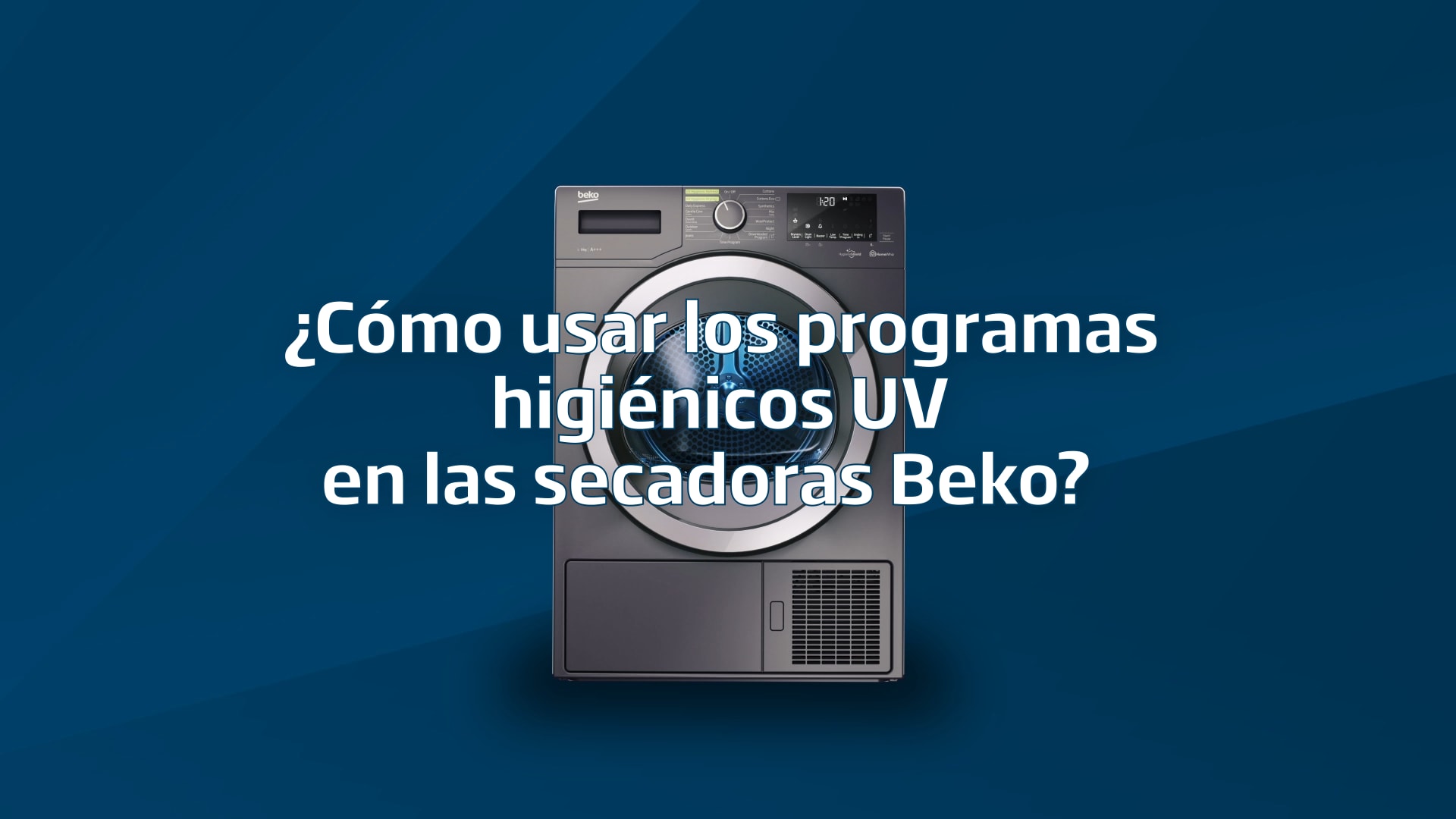 SECADORA BEKO BOMBA DH9532GAO A+++ 9KG RAYOS UV HygieneShield – Electrocash  Electrodomésticos