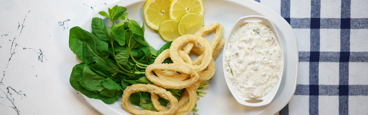 Grčke lignje u AirFryeru Grčke lignje u AirFryeru