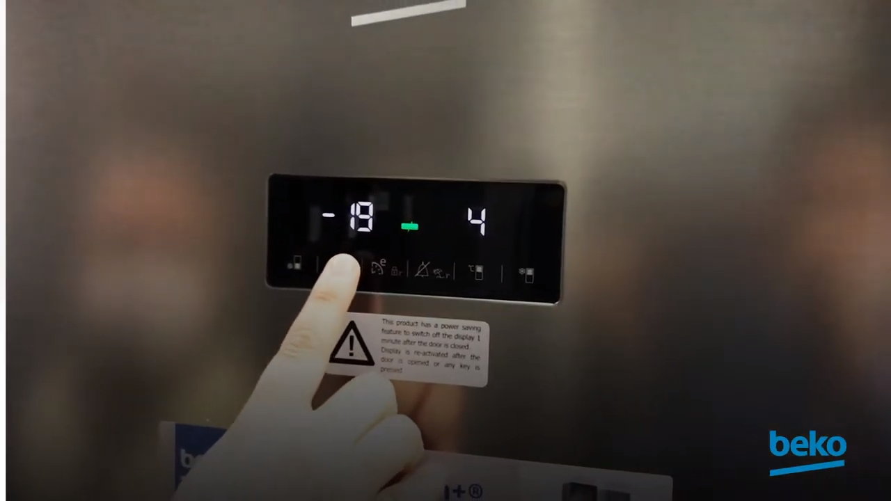 How to stop fridge high temperature alarm