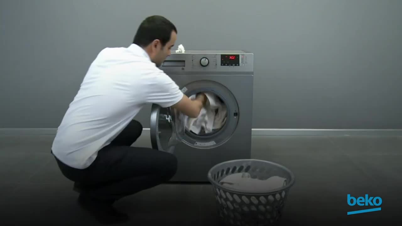 How to load a washing machine