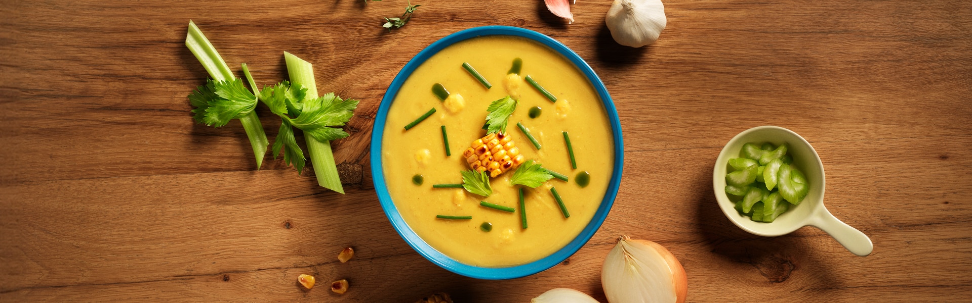 Corn soup