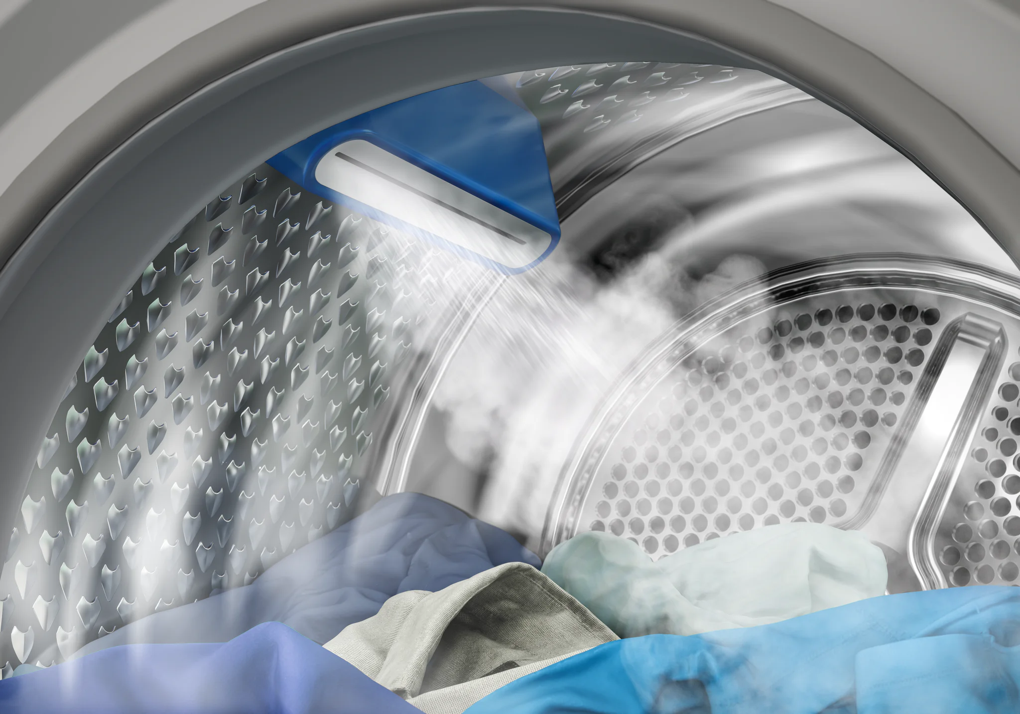 SteamCure Hygiene+ pada Mesin Cuci Beko Mengatasi 99,9% Alergen dengan Kekuatan Uap