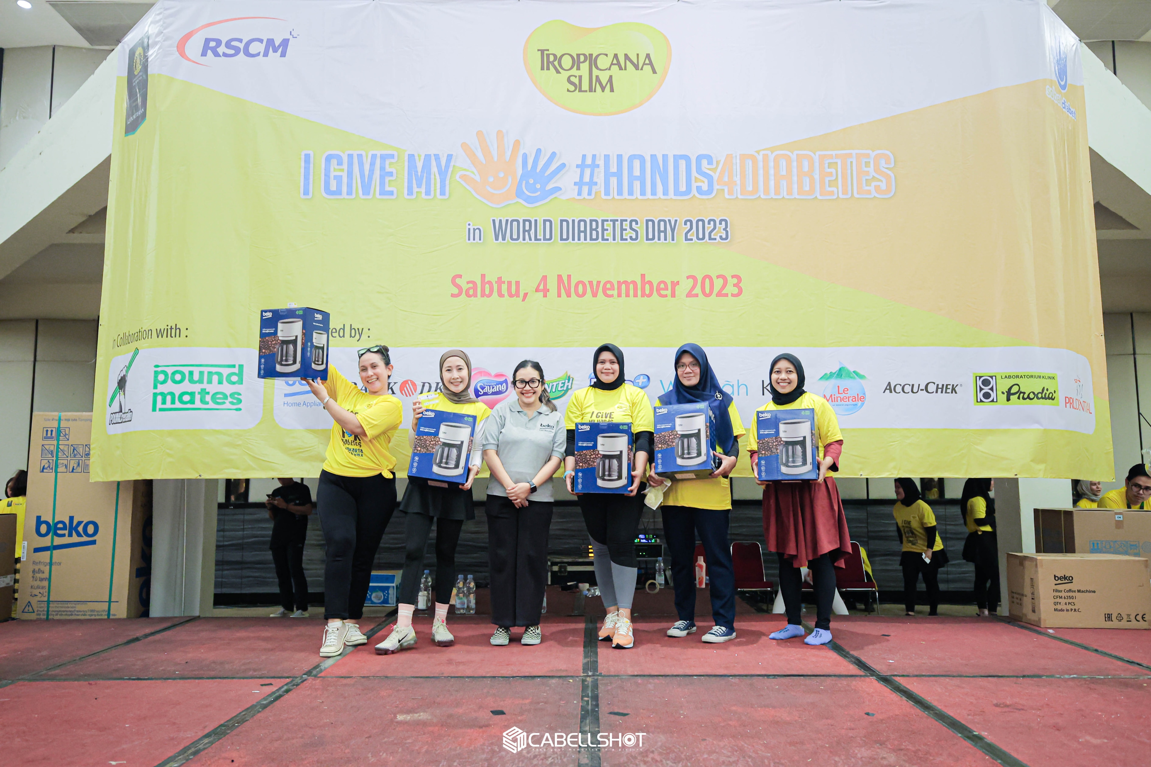 Beko Dukung Acara Hari Diabetes Bersama Tropicana Slim