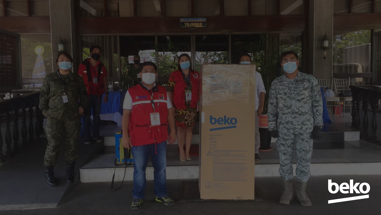 Beko Pilipinas lends a hand to efforts for frontliners, communities