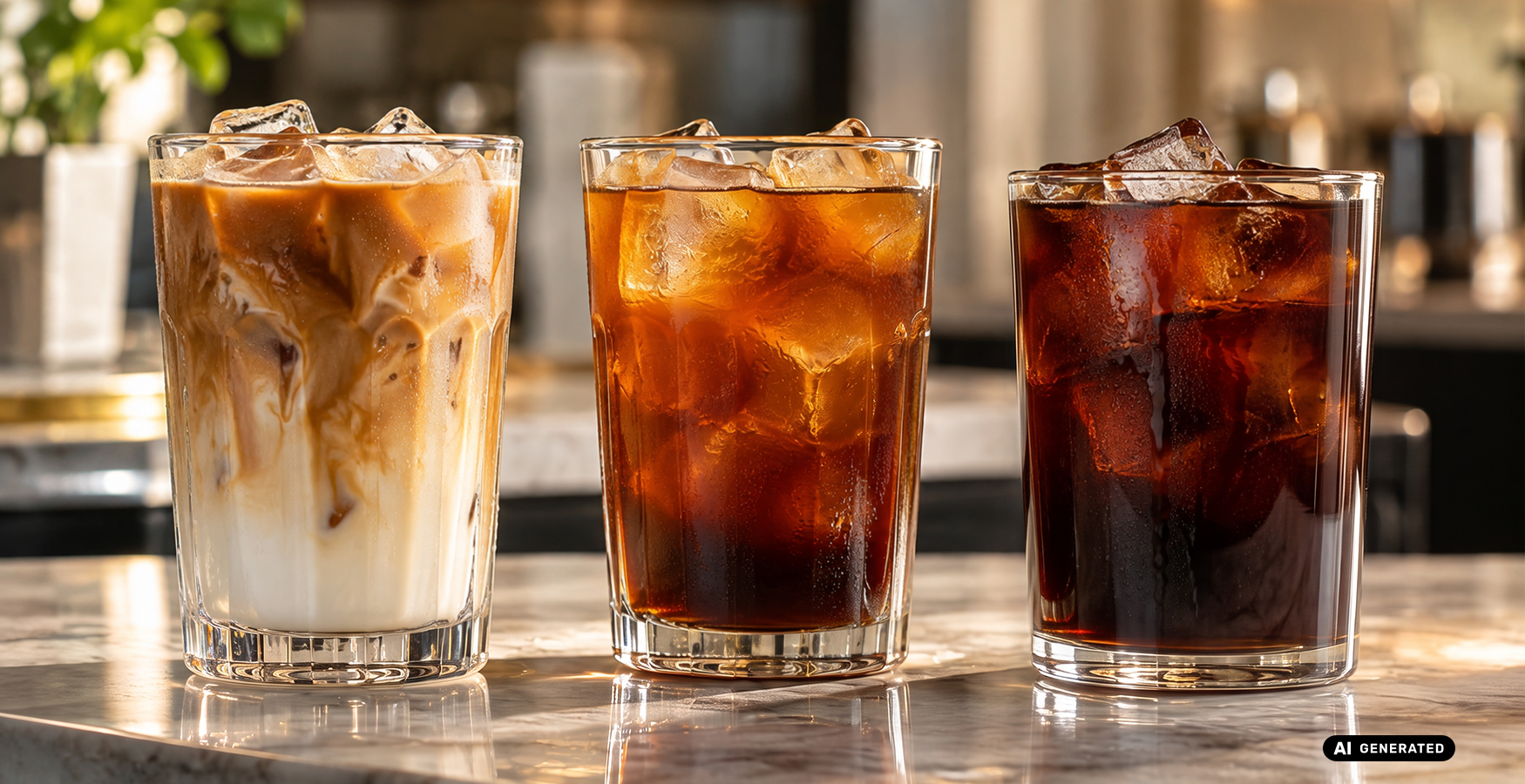 Iced latte, iced americano czy cold brew – czym się różnią?