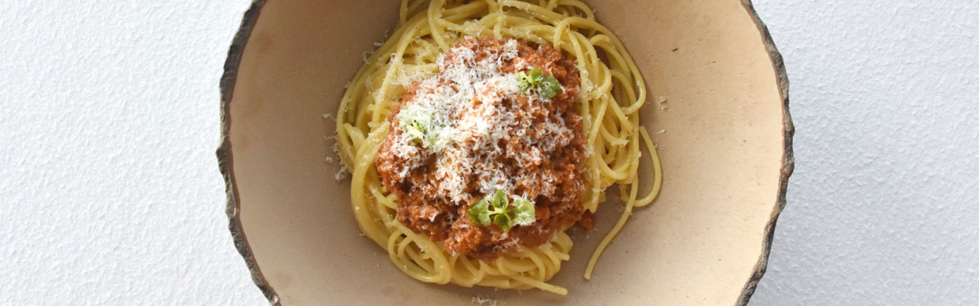 Spaghetti “à bolonhesa”