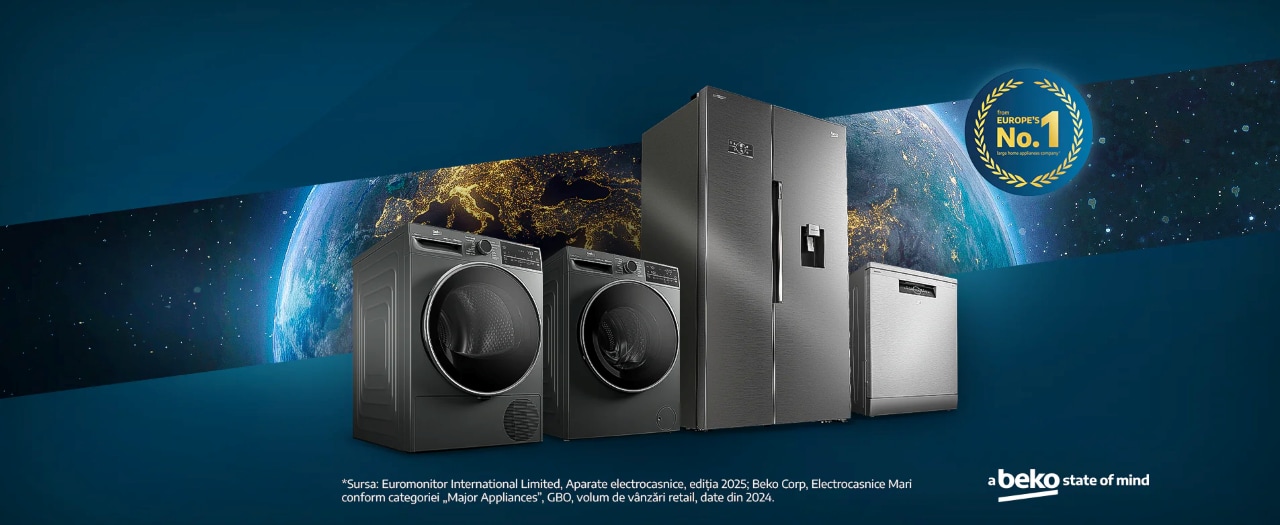 Beko, de la compania numarul 1 in Europa in categoria electrocasnicelor mari*