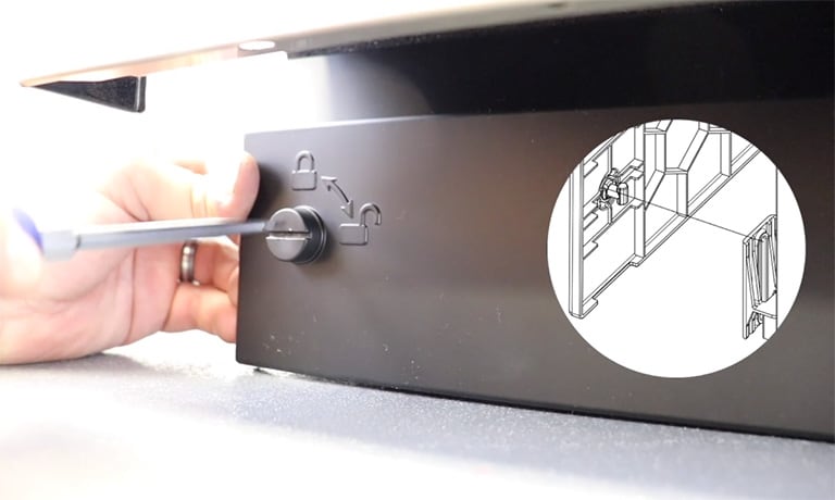 How to install the toe kick insulation on your Beko Dishwasher