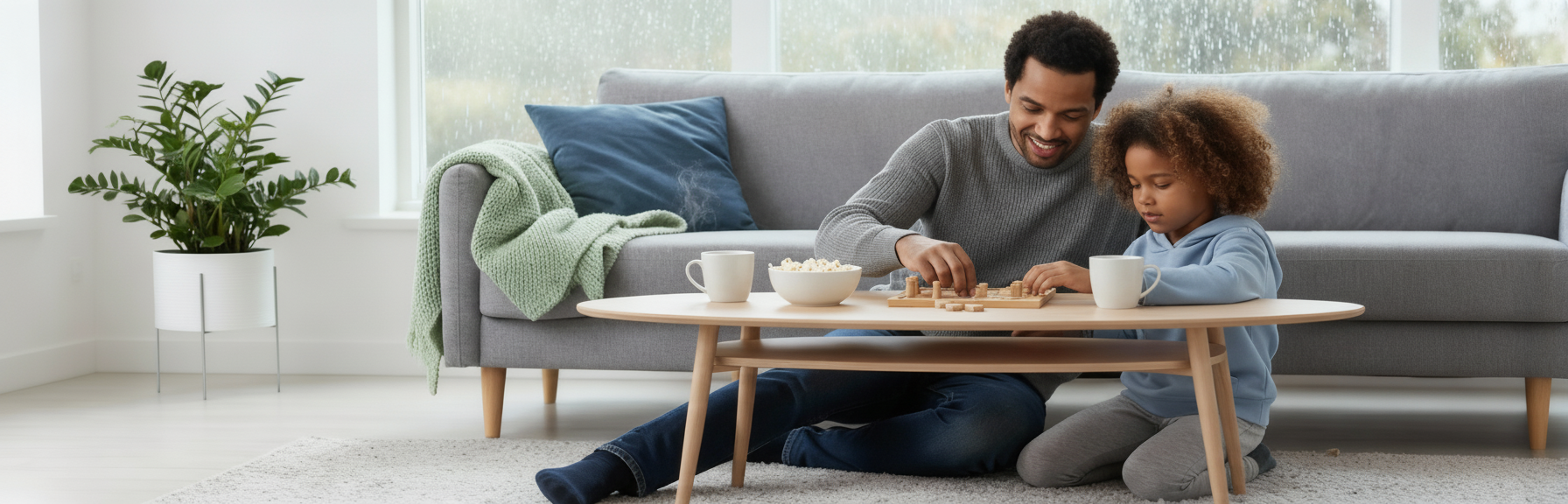 8 Rainy-Day Activities at Home Without Spending a Fortune