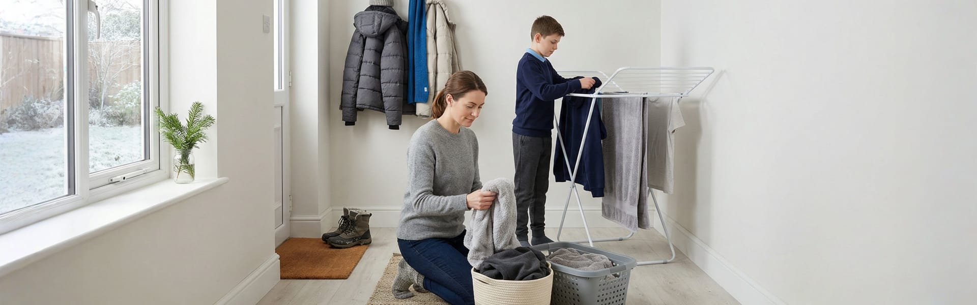 How to keep up with laundry during winter layers season