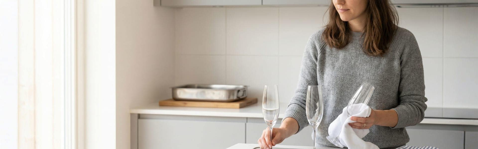 Delicate dishwashing for holiday glasses care | Beko