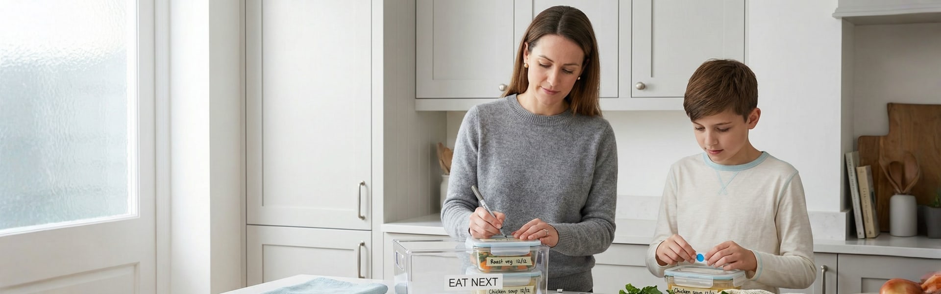 7 fridge organisation habits for December groceries