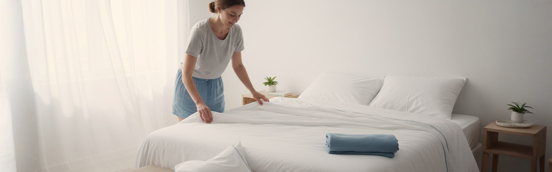 Summer bed linen tips