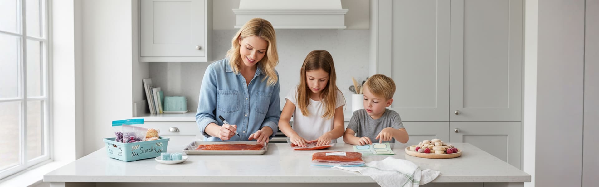 School holiday freezer meal prep tips