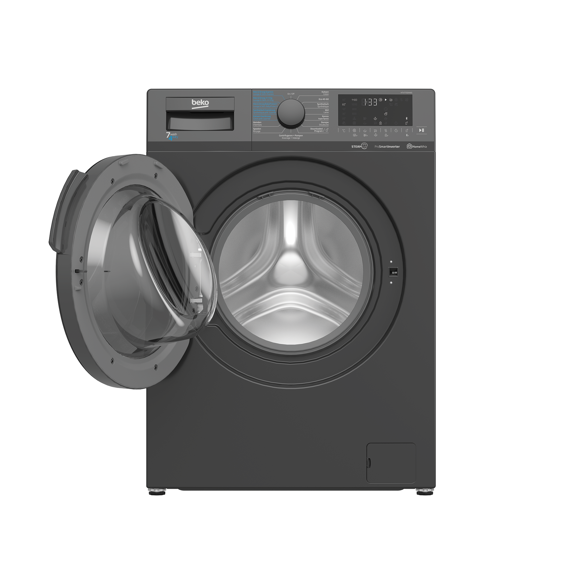 Samsung WD11DG6B85BB - Was-droogcombinatie - 11 kg wassen, 6 kg drogen Samsung WD11DG6B85BB - Was-droogcombinatie - 11 kg wassen, 6 kg drogen