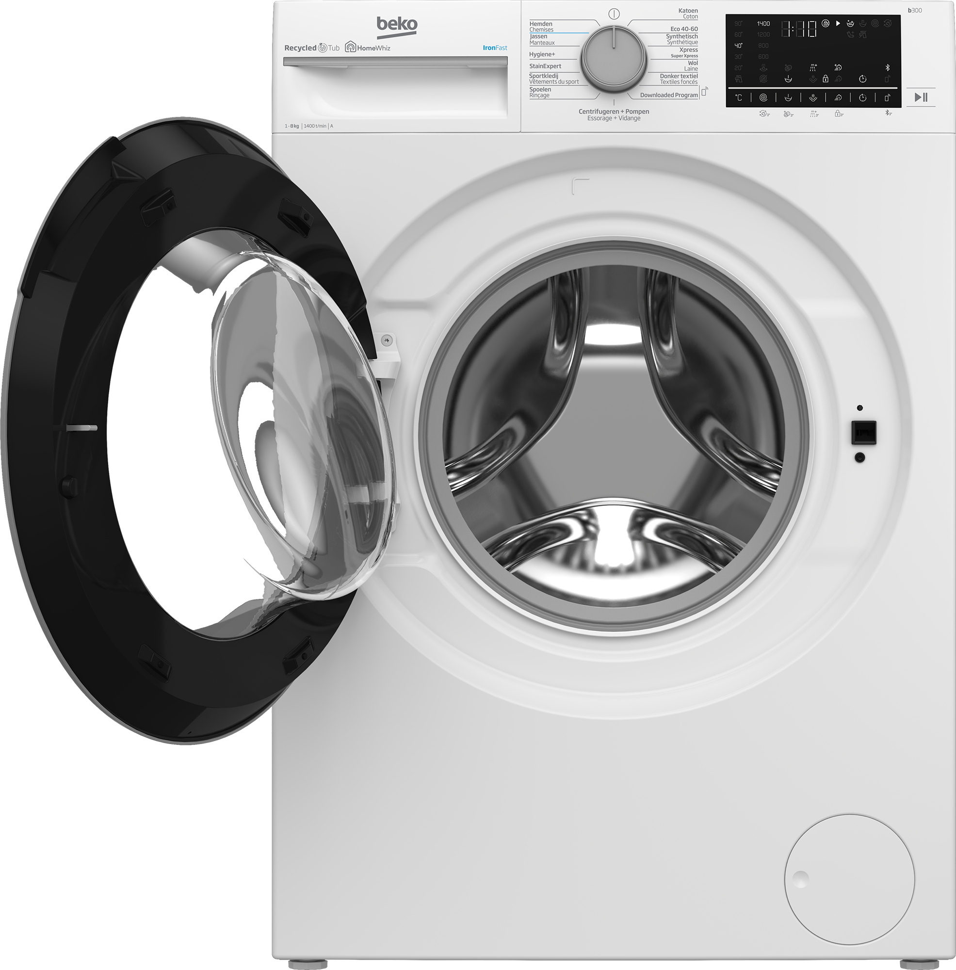 thumbnail image 2 of Beko Genuine Washing Machine Drain Pump Kit 2840940200-38 - Fits WTB840E1W, WTB841R2W, WTB920E1W 2 of 5