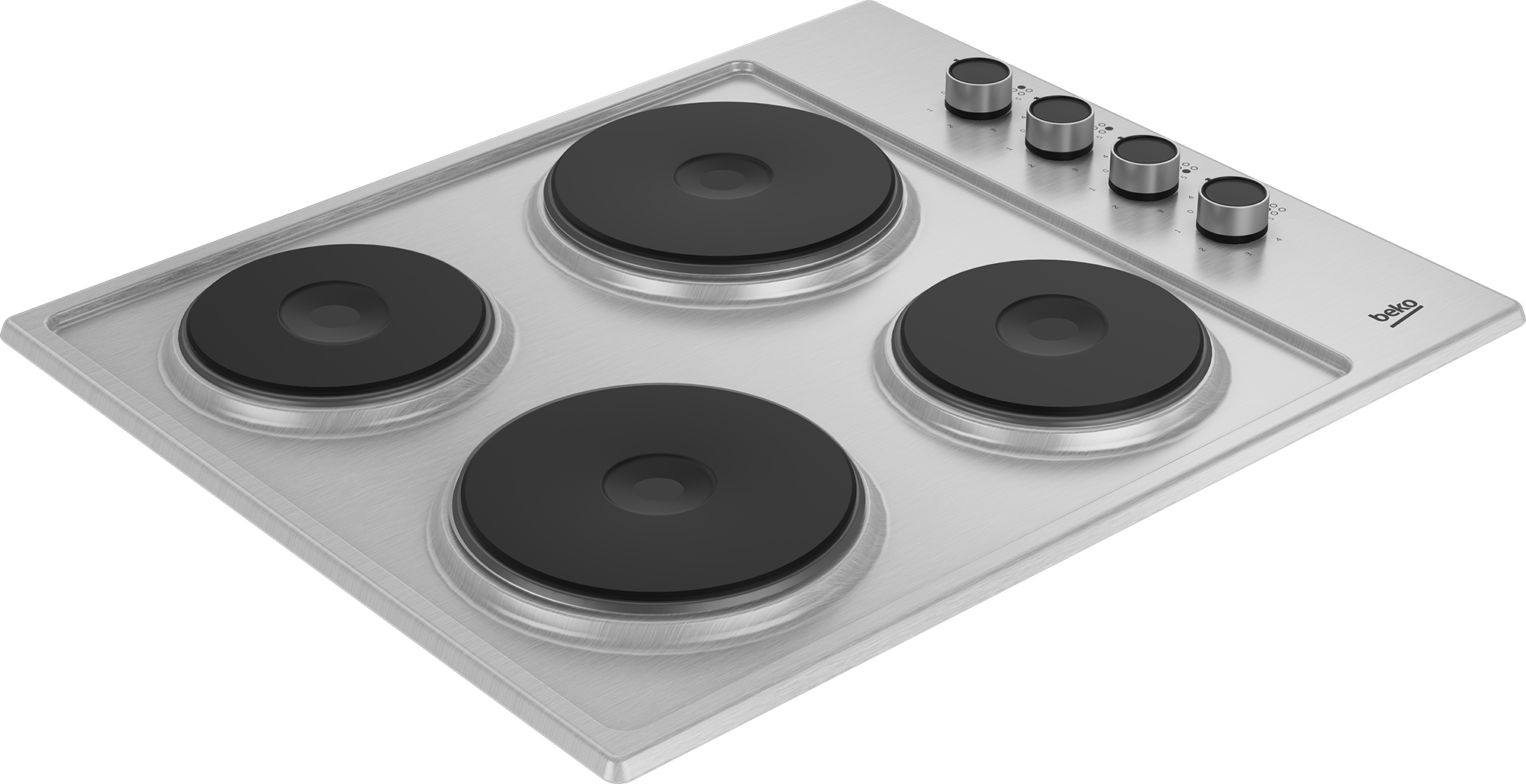 HIGE64100X 61 Électricité Table de cuisson encastrée ( 4 plaques chauffantes ) BEKO