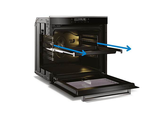 BBCM13400DX, 45 cm compact 48 l Multifonctionnel Four encastré