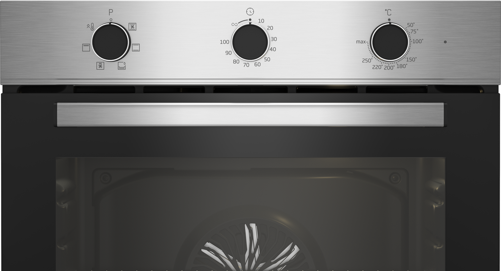 Horno Beko BIC22100X con control mecánico : : Grandes  electrodomésticos