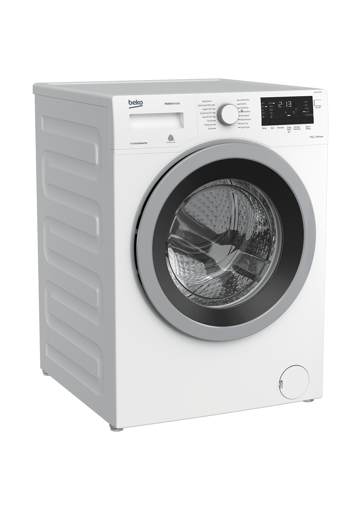 Freestanding Washing Machine (8 kg, 1400 rpm) WMY814832 BEKO