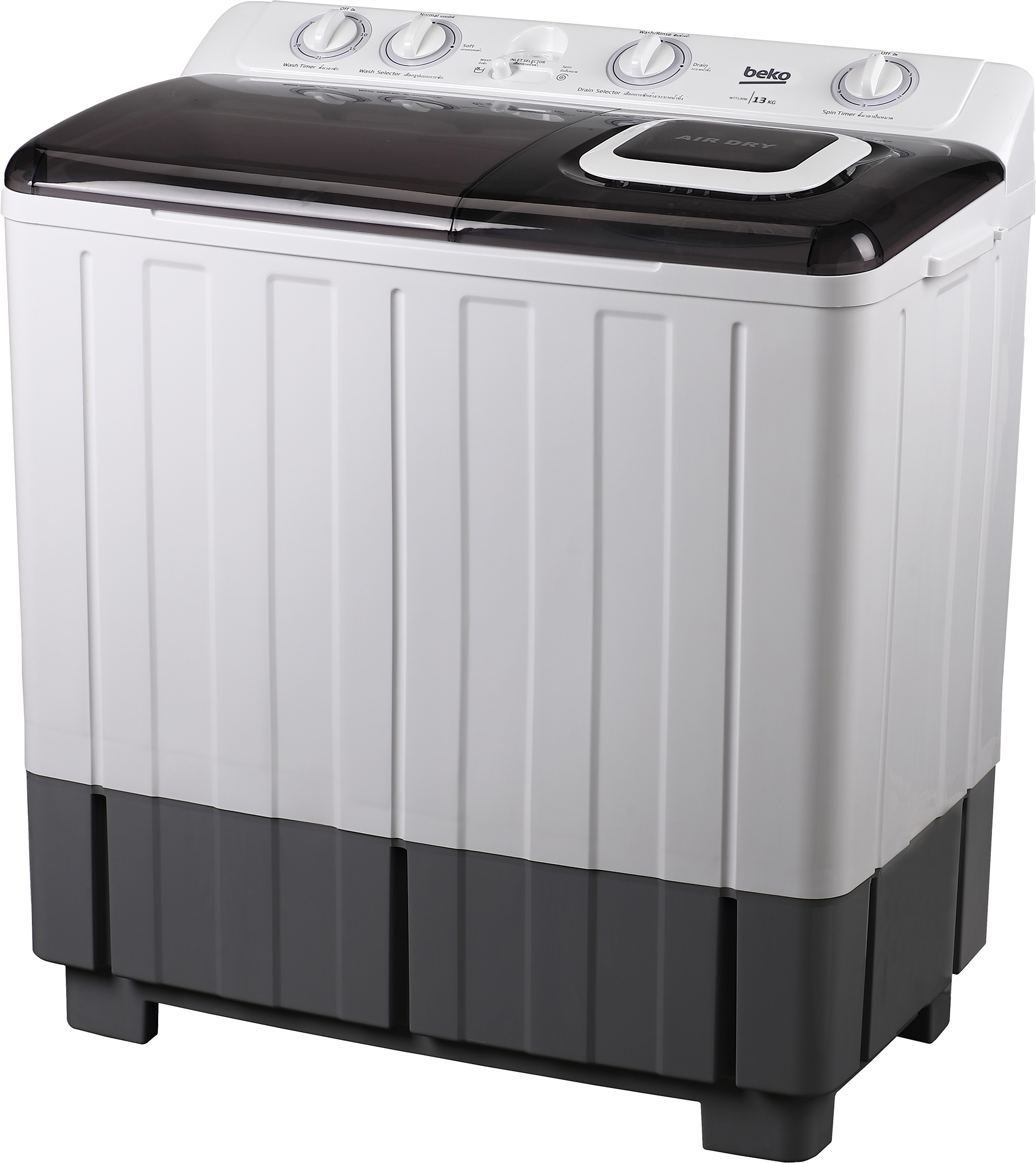 WTT130W | Semi-Automatic Washing Machine (13 kg) | BEKOGLOBAL