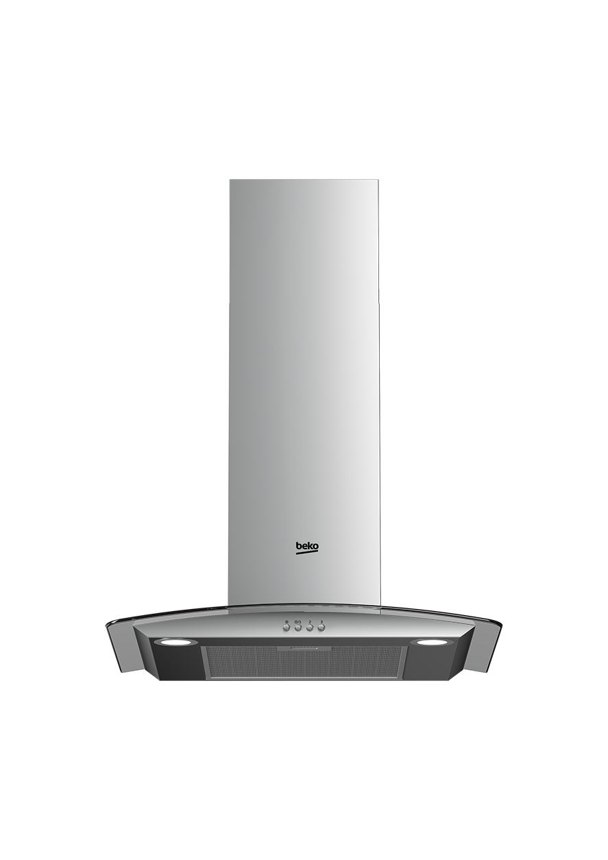 HCG61620X Hood (Wallmounted Glass Design, 60 cm) BEKO