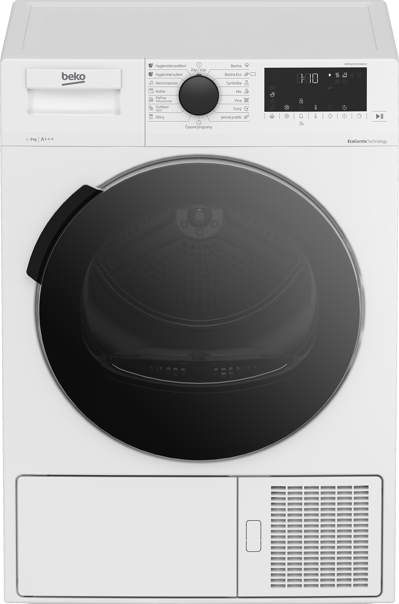 Сушильная машина hotpoint dsh 725 h белый