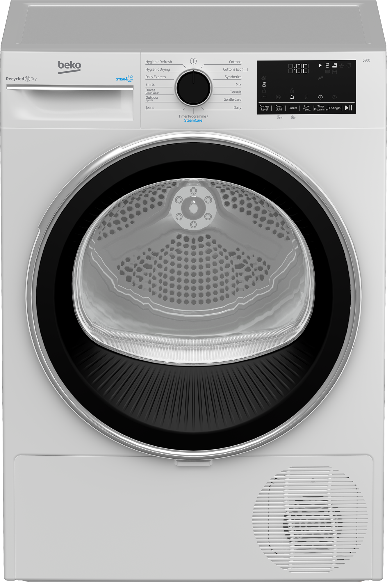 BTBC43XB | Tørretumbler (Varmepumpe, kg) BEKO