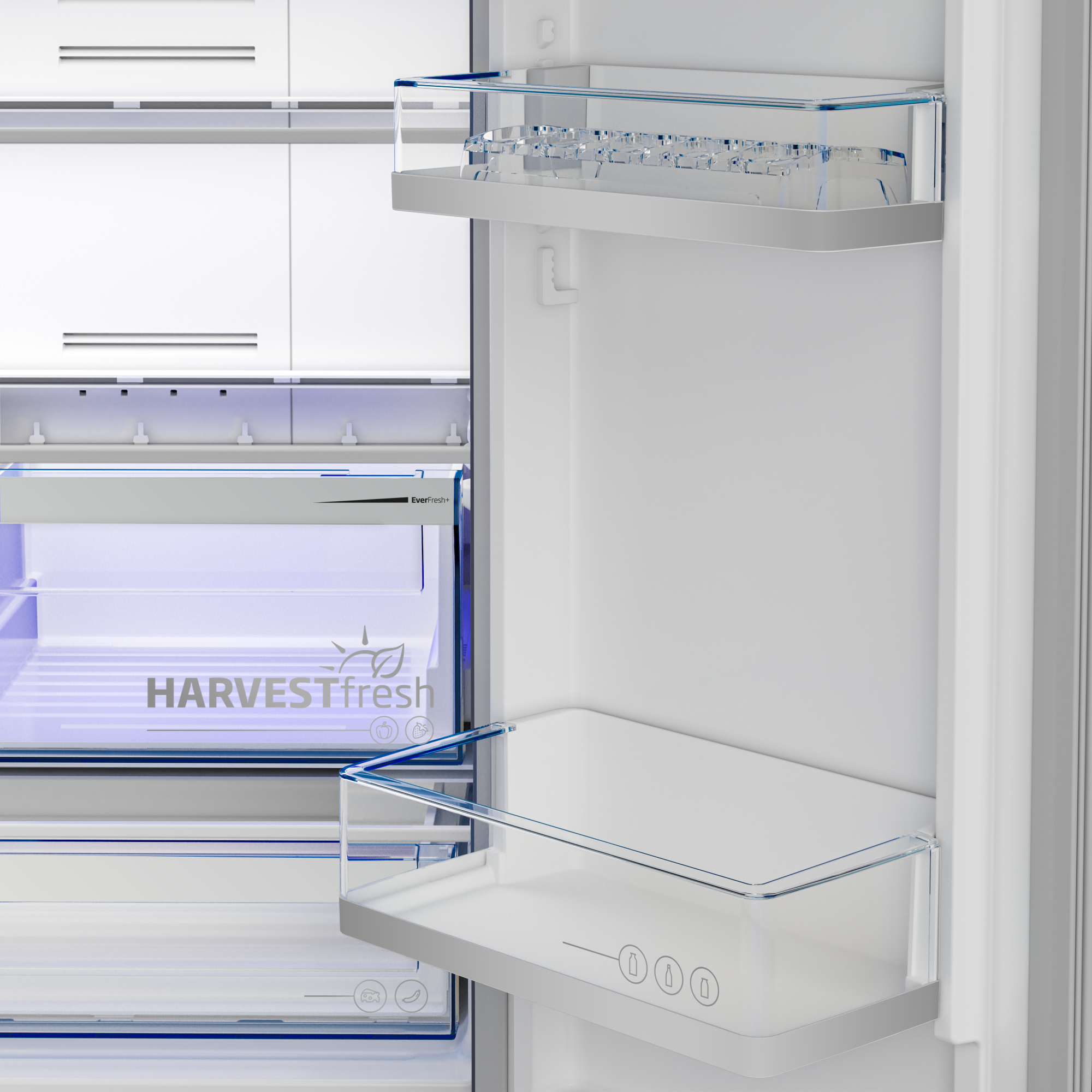 Fridge Freezer Multi|Door 90.8 cm GNE134626ZXH | Beko EG Fridge Freezer Multi|Door 90.8 cm GNE134626ZXH | Beko EG