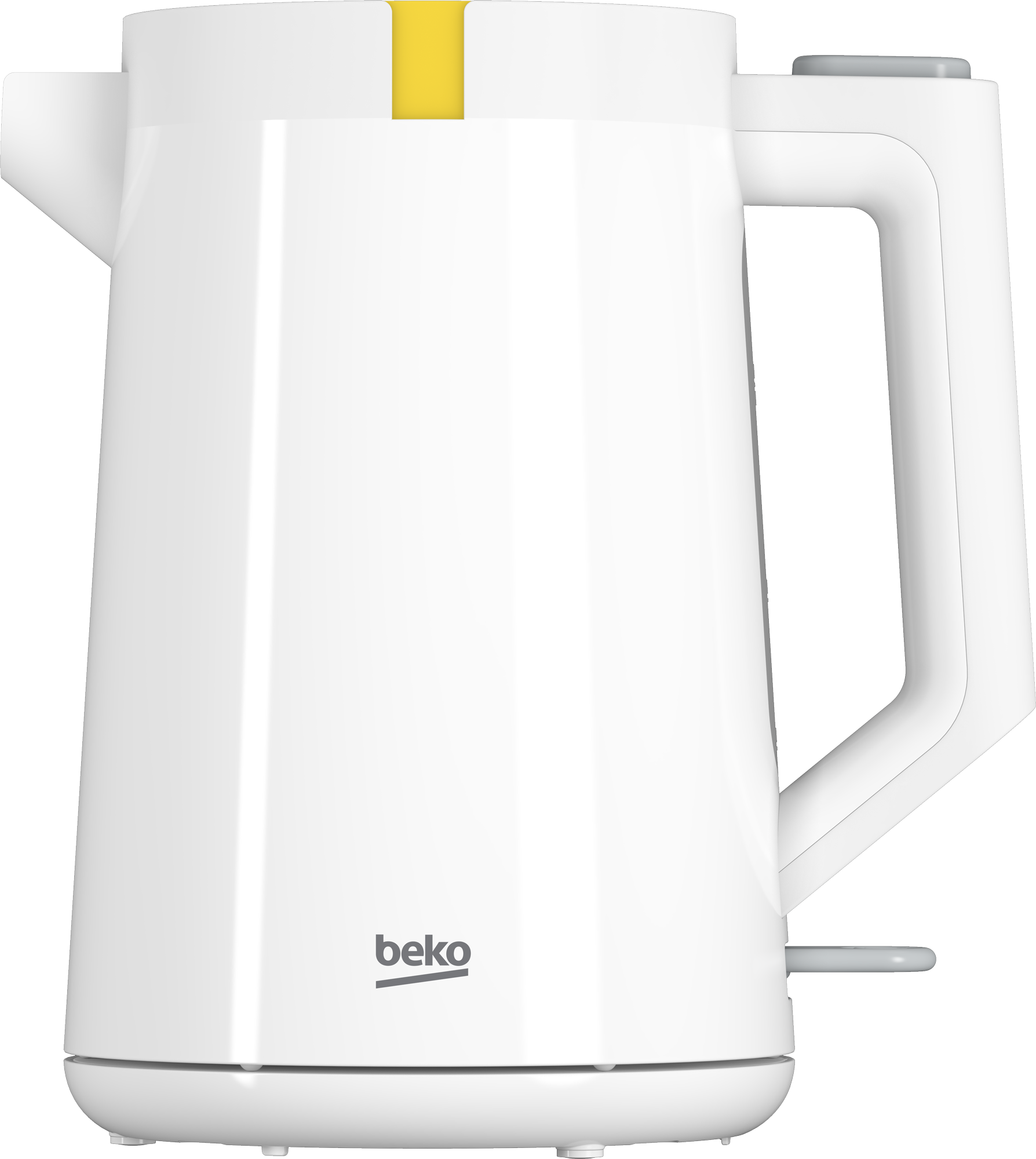 BEKO Wasserkocher 1,7 L, 2200 W – Weiß Mit LED-Anzeige, 360° Drehbar, Schnelles Aufheizen Für Tee & Mehr