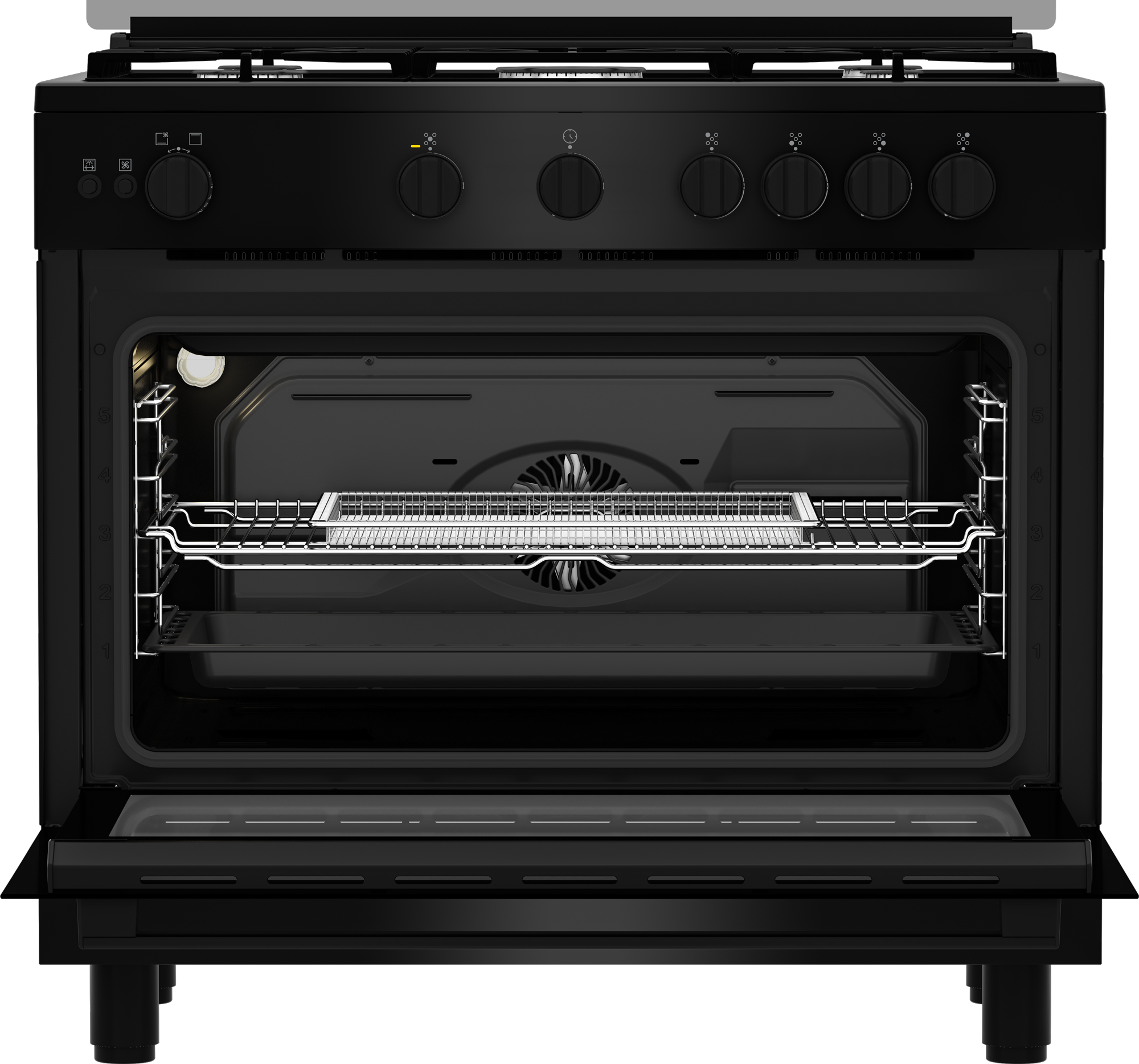 BGGR 11125 GB Freestanding Cooker (Fanassisted Gas, 90 cm) BEKOGLOBAL