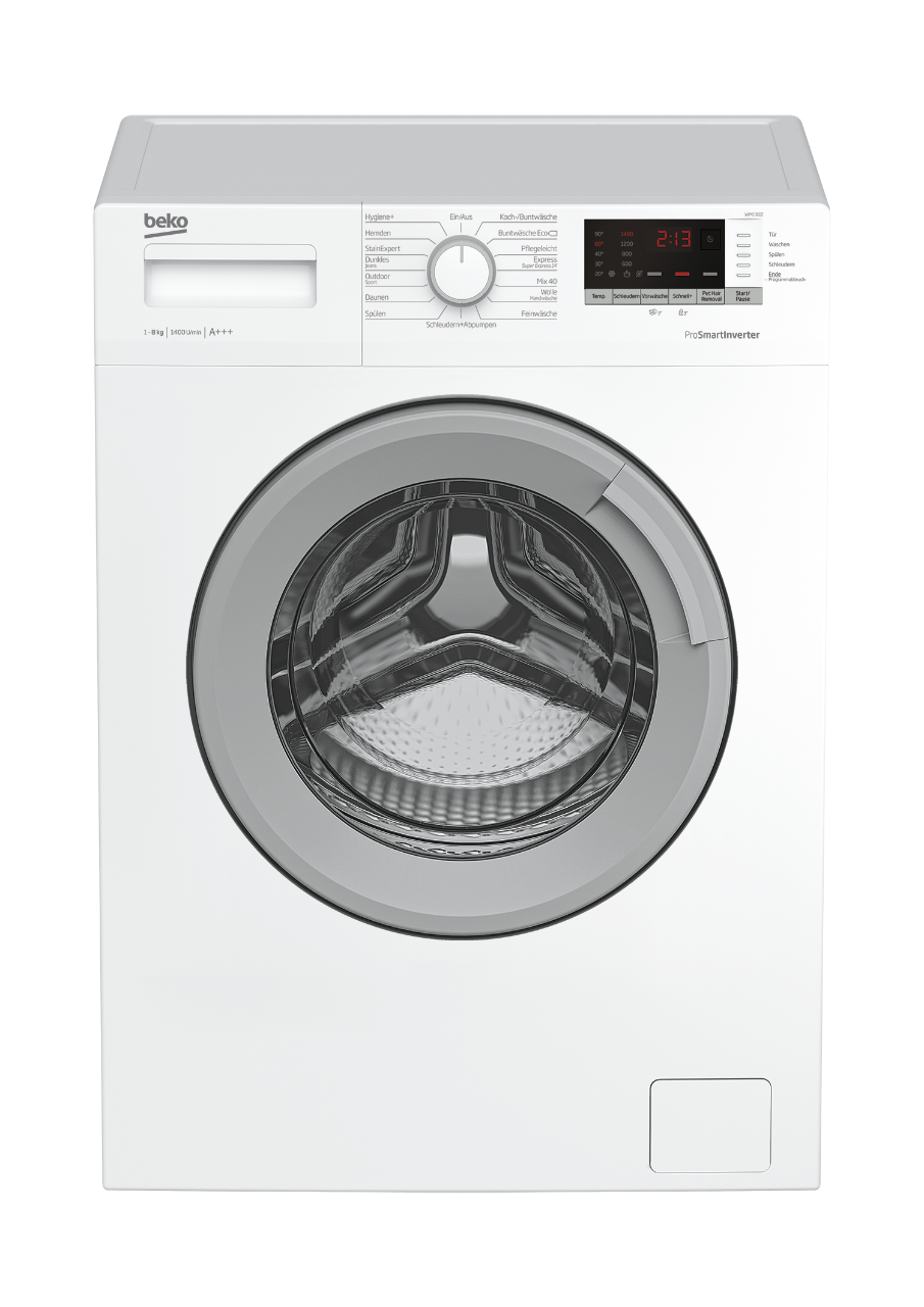 Freistehende Waschmaschine (8 kg, 1400 U-Min) | WMO 822 | BEKO