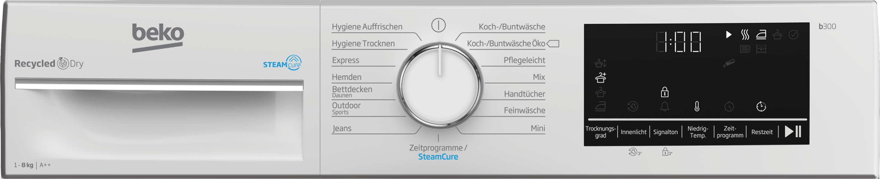 Original Beko Blomberg Trockner Heizelement DTKCE70021W