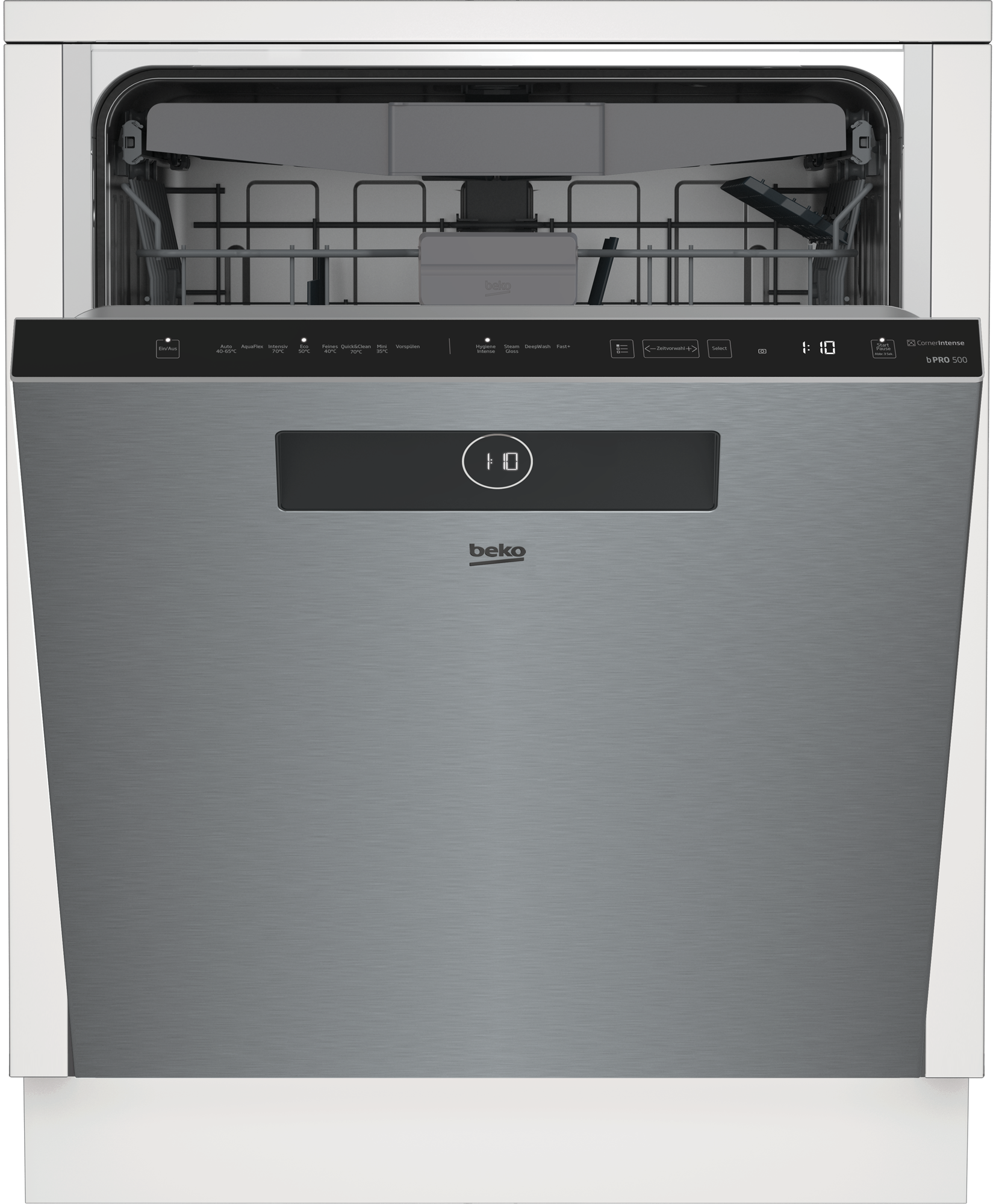 cm) BEKO (15 Einbau-Geschirrspüler 60 BDDN38530XD | Maßgedecke, |