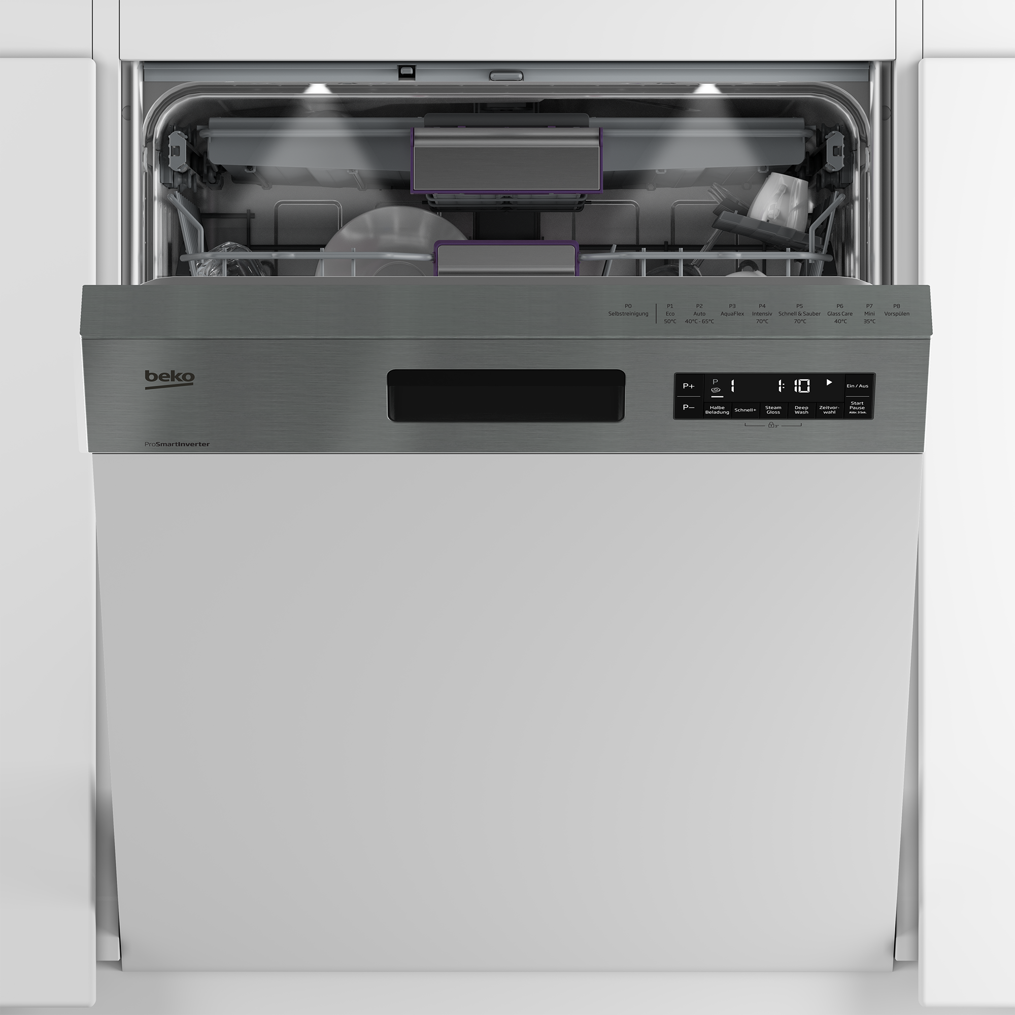 BEKO Geschirrspüler Besteckkorb-Endkappen – 2 Stück, Originalersatzteil Für Diverse Modelle