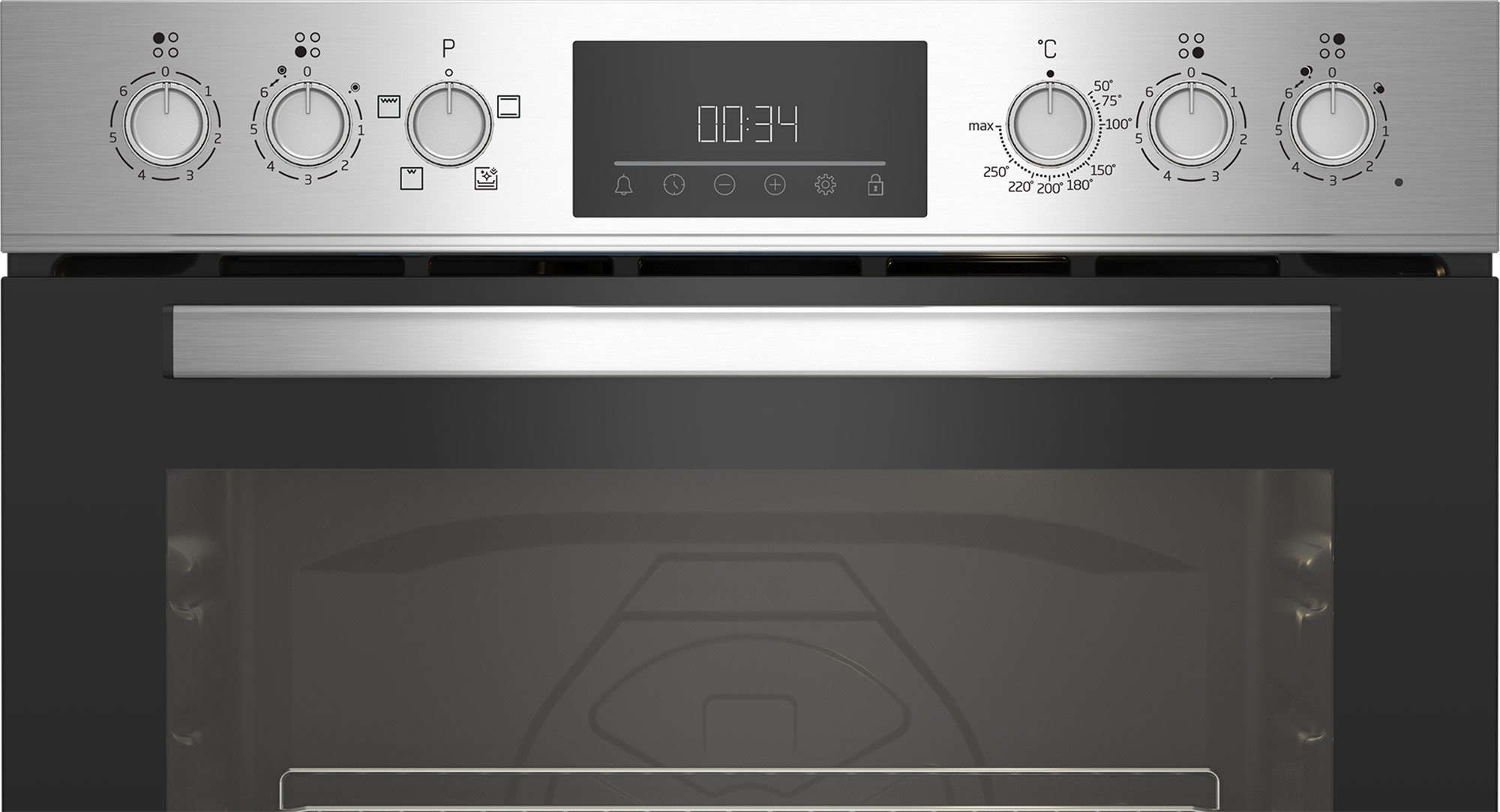 Spares2go Große Grillpfanne Aus Edelstahl – Ersatzeinsatz Für Diplomat Backofen, 39 X 32 X 3 Cm