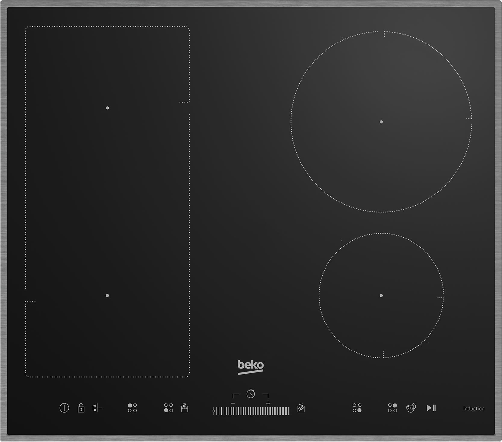 Einbau-Kochfeld (Induktion, 60 cm) | HII 64500 UFTX | BEKO